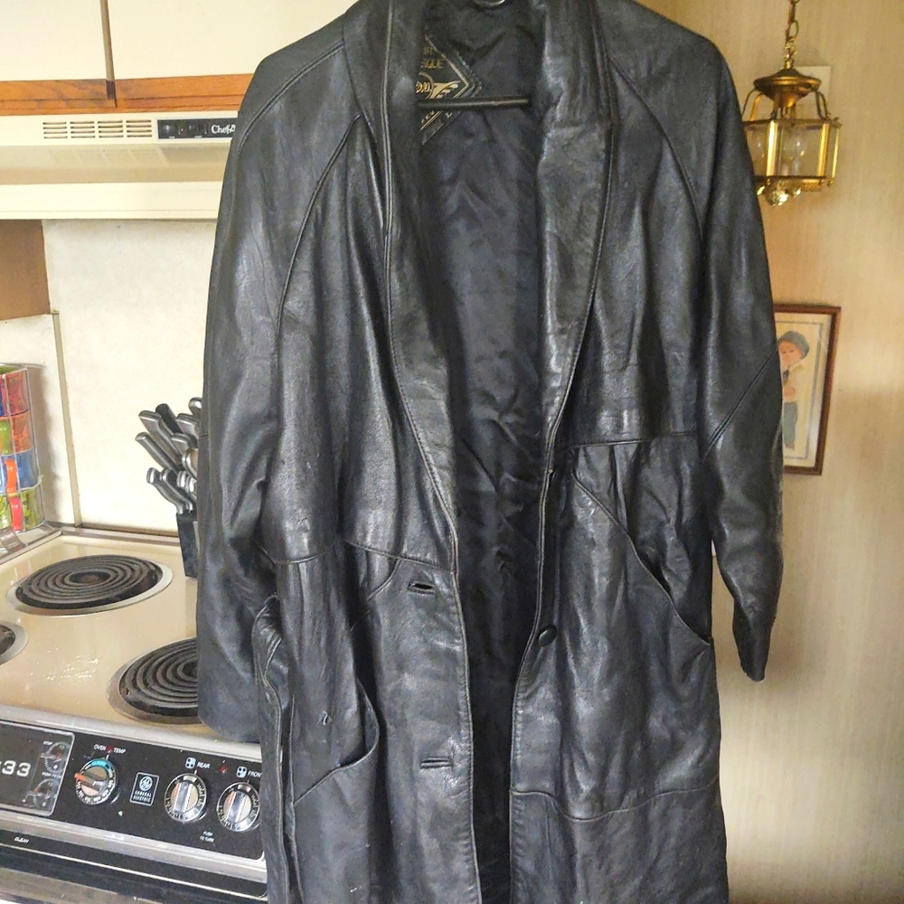 Leather Trench
